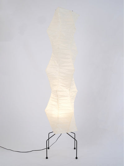 Rice Paper Floor Lamp – Minimalist Soft Glow Lighting for a Tranquil Ambience