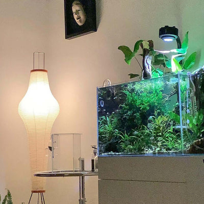 Rice Paper Floor Lamp – Minimalist Soft Glow Lighting for a Tranquil Ambience