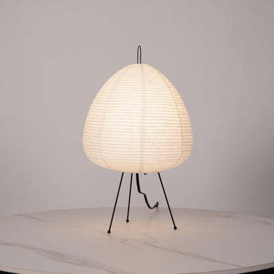 Akari Table Lamp – Japanese-Inspired Soft Glow Paper Light