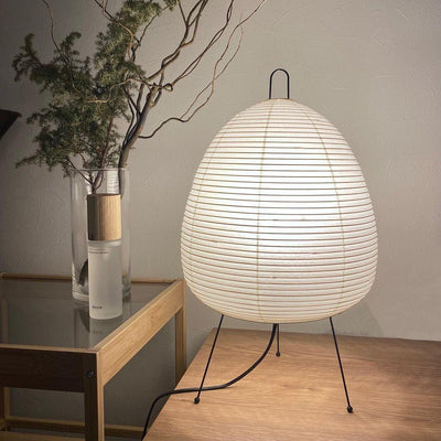 Akari Table Lamp – Japanese-Inspired Soft Glow Paper Light