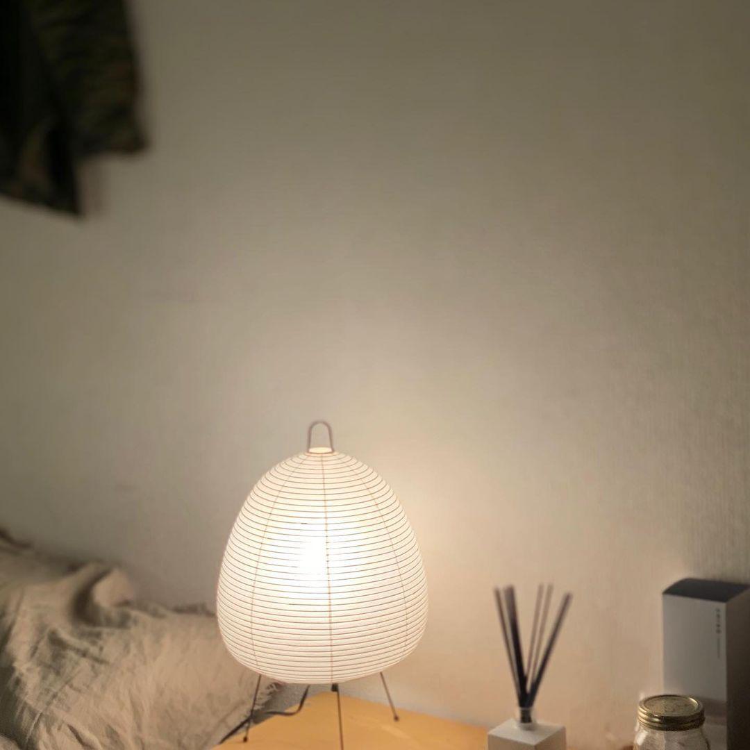Akari Table Lamp – Japanese-Inspired Soft Glow Paper Light