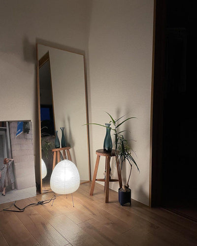 Akari Table Lamp – Japanese-Inspired Soft Glow Paper Light