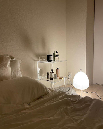 Akari Table Lamp – Japanese-Inspired Soft Glow Paper Light