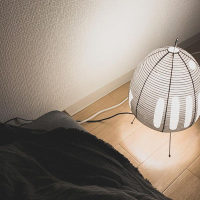 Akari Table Lamp – Japanese-Inspired Soft Glow Paper Light