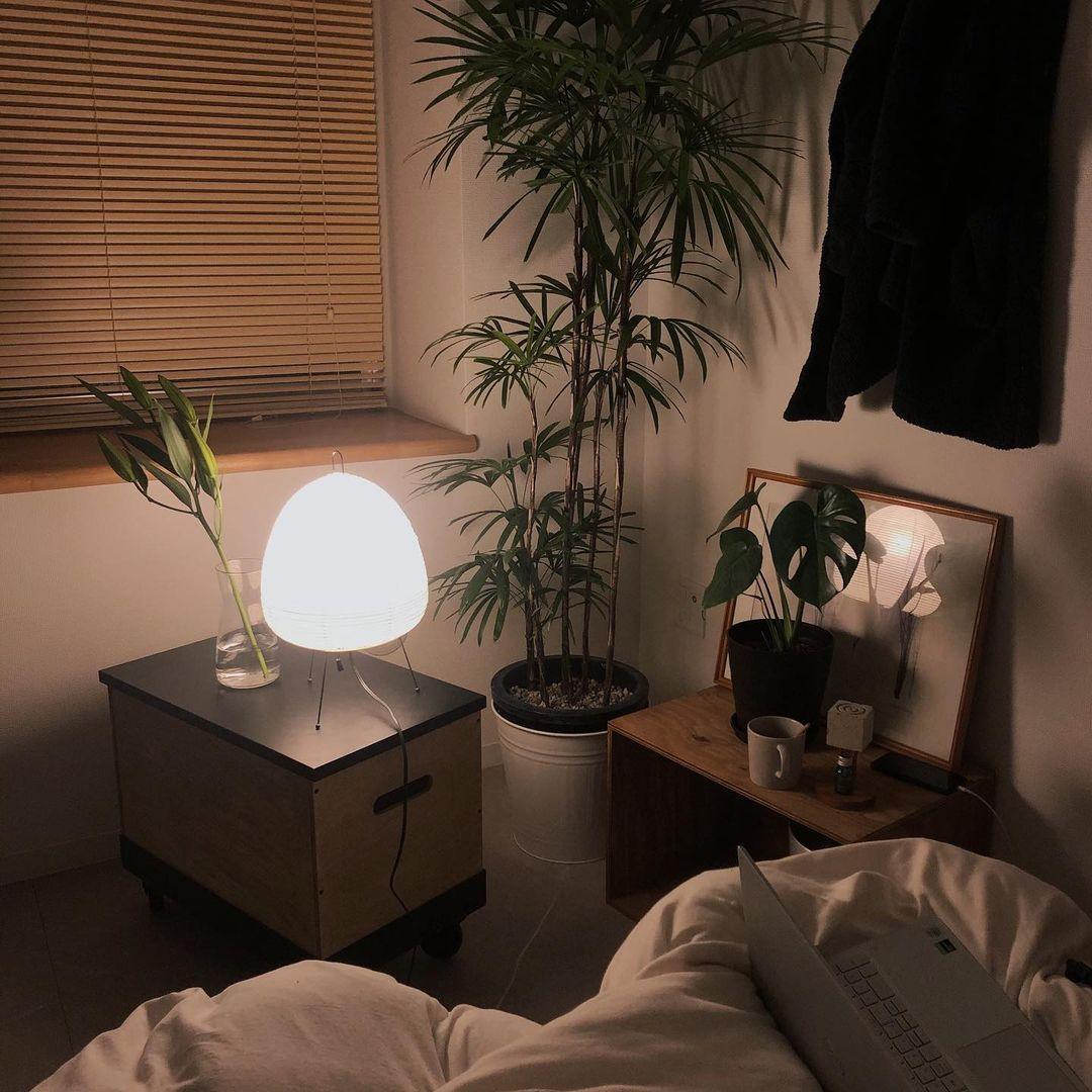 Akari Table Lamp – Japanese-Inspired Soft Glow Paper Light
