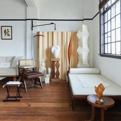 Rice Paper Floor Lamp – Minimalist Soft Glow Lighting for a Tranquil Ambience