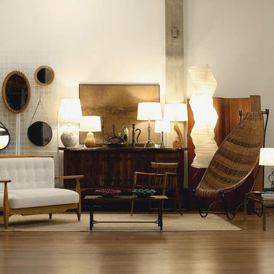 Rice Paper Floor Lamp – Minimalist Soft Glow Lighting for a Tranquil Ambience