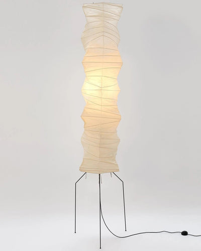 Rice Paper Floor Lamp – Minimalist Soft Glow Lighting for a Tranquil Ambience