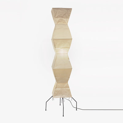 Rice Paper Floor Lamp – Minimalist Soft Glow Lighting for a Tranquil Ambience
