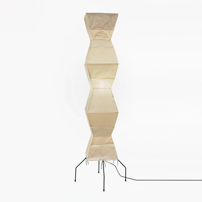 Rice Paper Floor Lamp – Minimalist Soft Glow Lighting for a Tranquil Ambience