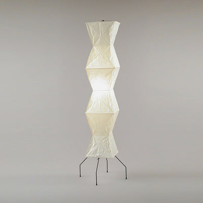 Rice Paper Floor Lamp – Minimalist Soft Glow Lighting for a Tranquil Ambience