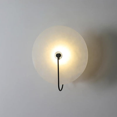 LumiAlbâtre | Natural Alabaster Wall Lamp with LED Technology