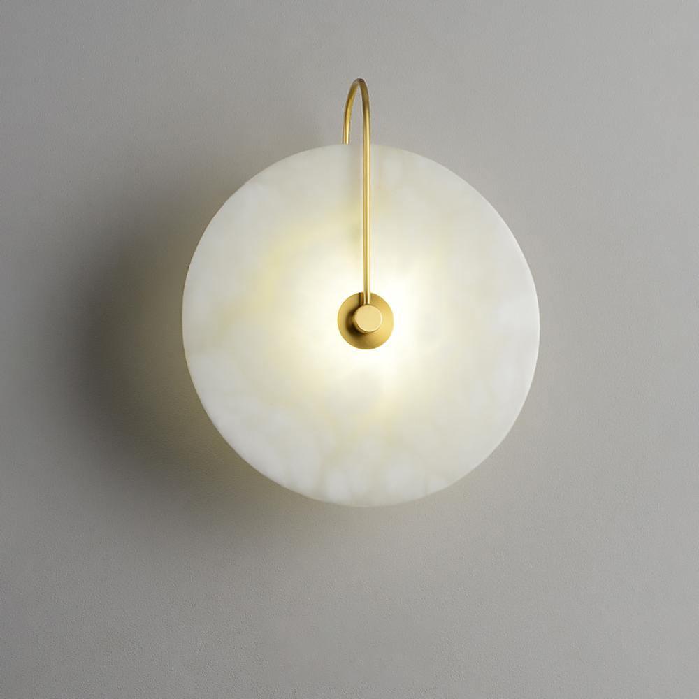 LumiAlbâtre | Natural Alabaster Wall Lamp with LED Technology