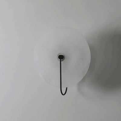 LumiAlbâtre | Natural Alabaster Wall Lamp with LED Technology
