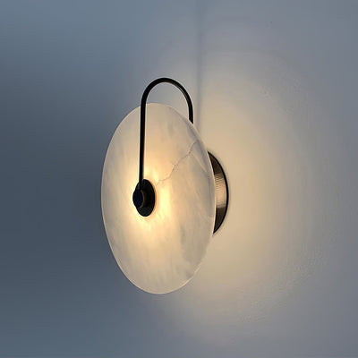 LumiAlbâtre | Natural Alabaster Wall Lamp with LED Technology