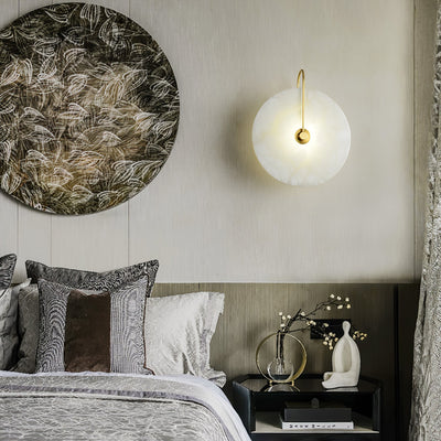 LumiAlbâtre | Natural Alabaster Wall Lamp with LED Technology