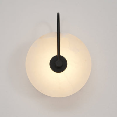 LumiAlbâtre | Natural Alabaster Wall Lamp with LED Technology