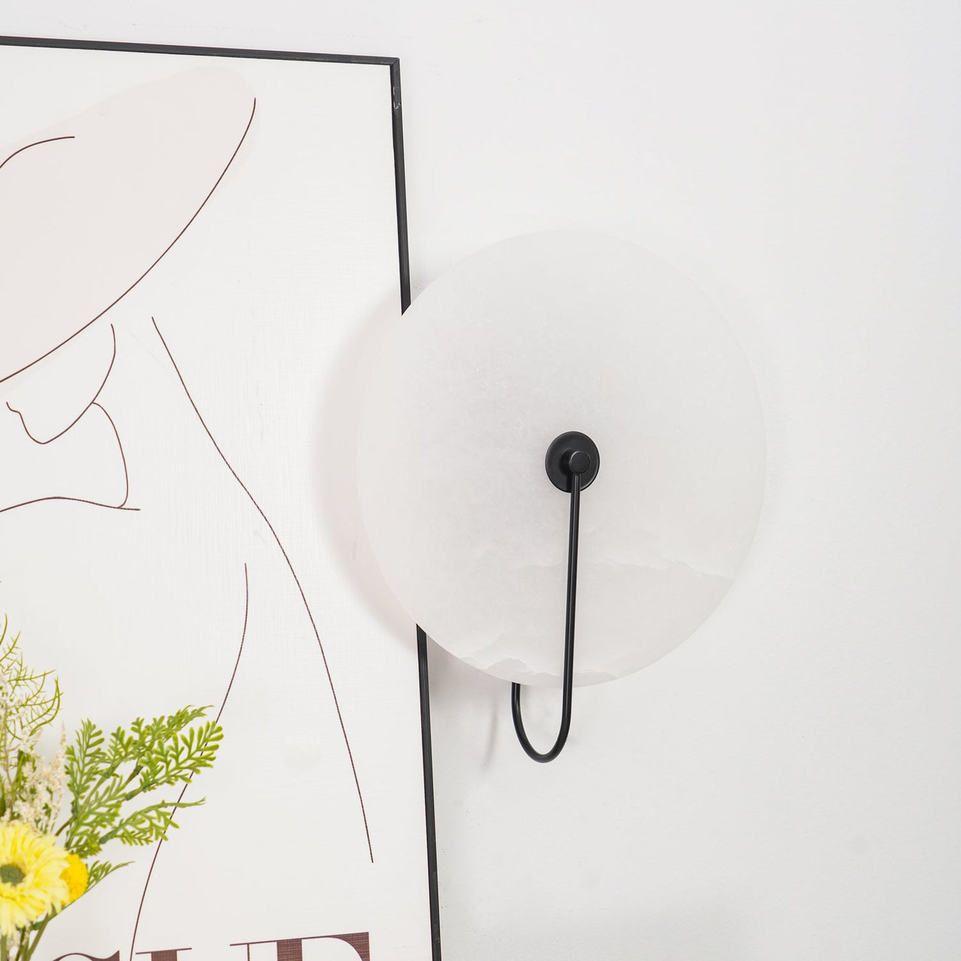 LumiAlbâtre | Natural Alabaster Wall Lamp with LED Technology