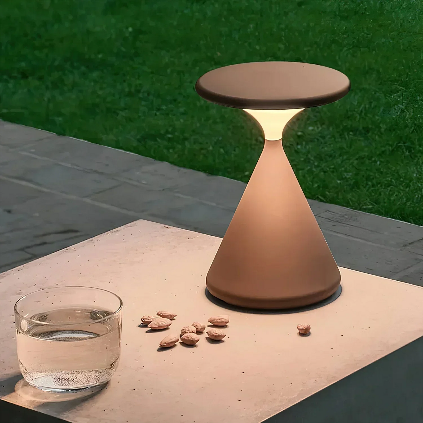 LumiTouch Wireless Table Lamp – Rechargeable LED with Touch Dimmer
