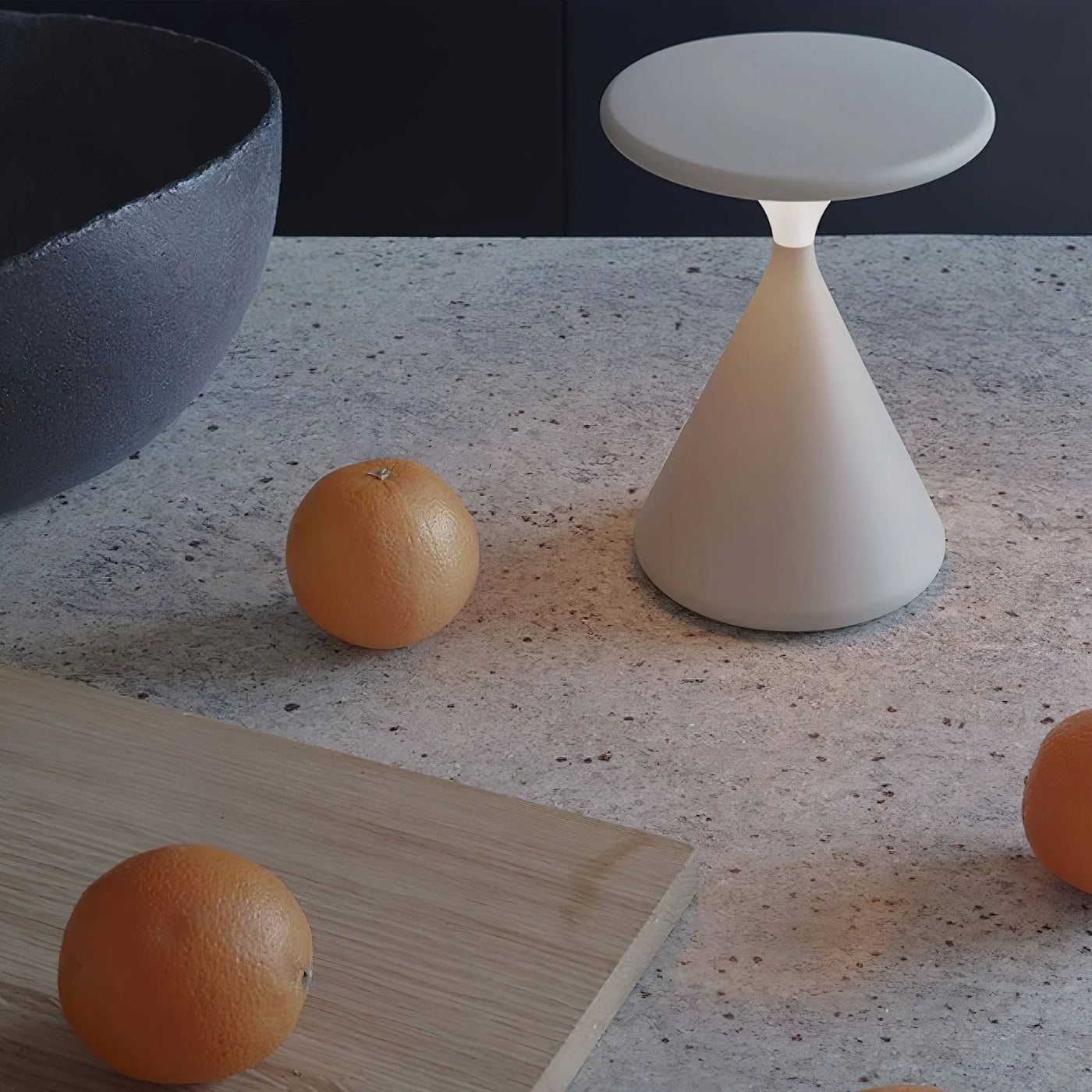 LumiTouch Wireless Table Lamp – Rechargeable LED with Touch Dimmer