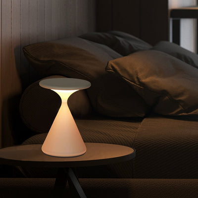LumiTouch Wireless Table Lamp – Rechargeable LED with Touch Dimmer