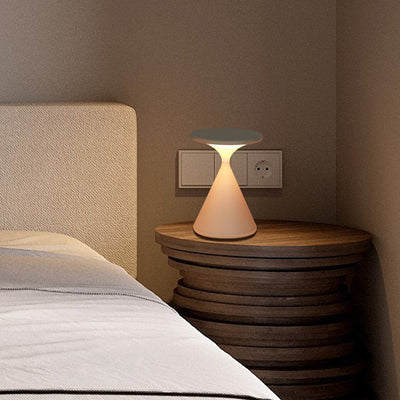 LumiTouch Wireless Table Lamp – Rechargeable LED with Touch Dimmer