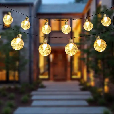 Solarite Outdoor Solar String Lights – Waterproof LED Garden Illumination