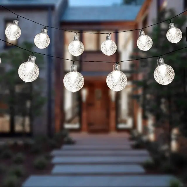 Solarite Outdoor Solar String Lights – Waterproof LED Garden Illumination