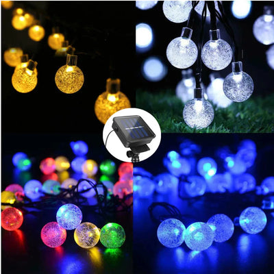 Solarite Outdoor Solar String Lights – Waterproof LED Garden Illumination