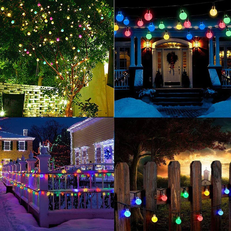 Solarite Outdoor Solar String Lights – Waterproof LED Garden Illumination