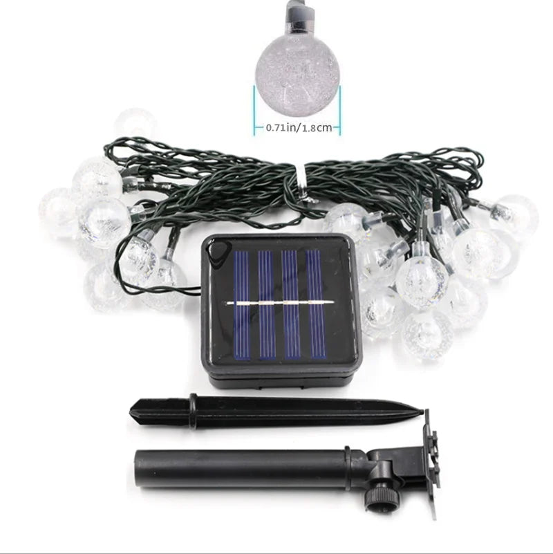 Solarite Outdoor Solar String Lights – Waterproof LED Garden Illumination