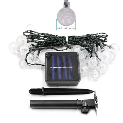 Solarite Outdoor Solar String Lights – Waterproof LED Garden Illumination