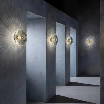 LumiVerre – Elegant Glass Wall Sconce for Warm, Inviting Ambiance
