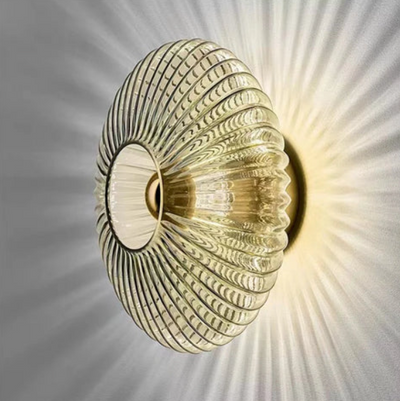 LumiVerre – Elegant Glass Wall Sconce for Warm, Inviting Ambiance