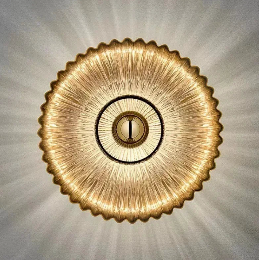 LumiVerre – Elegant Glass Wall Sconce for Warm, Inviting Ambiance