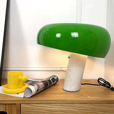 Art Marble Table Lamp – Luxury Italian Carrara Marble & Metal Design
