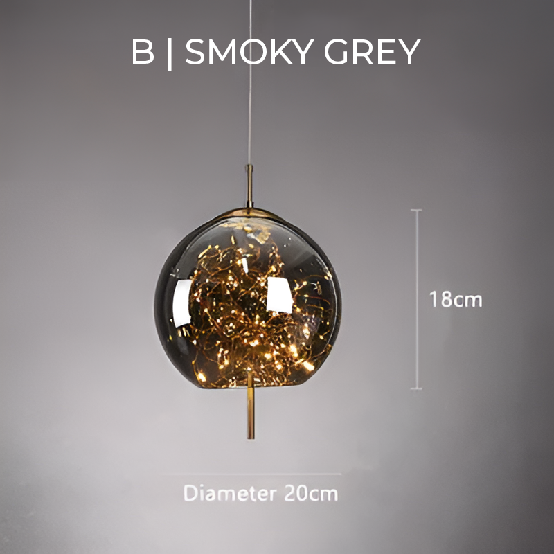 Essence Pendant Light – Elegant Glass LED Hanging Lamp for Sophisticated Interiors