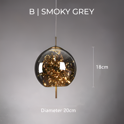 Essence Pendant Light – Elegant Glass LED Hanging Lamp for Sophisticated Interiors