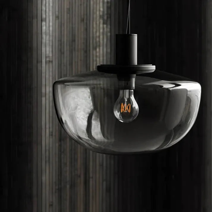 Modern Glass Globe Pendant Light – Elegant Lighting for Kitchens & Dining Areas