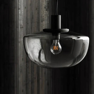 Modern Glass Globe Pendant Light – Elegant Lighting for Kitchens & Dining Areas