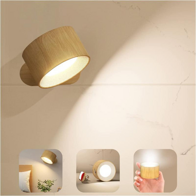 Luma360 - Wireless Rotating Wall Lamp for Total Lighting Freedom