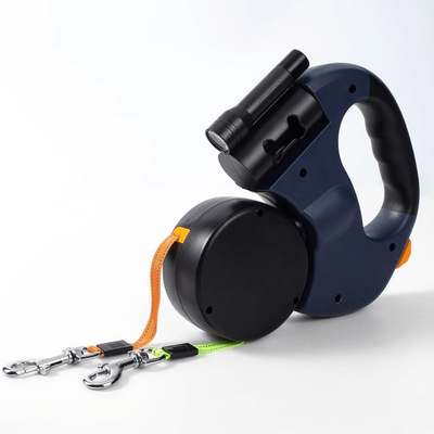 Double Retractable Dog Leash – Ultimate Comfort and Control for Walking Two Dogs