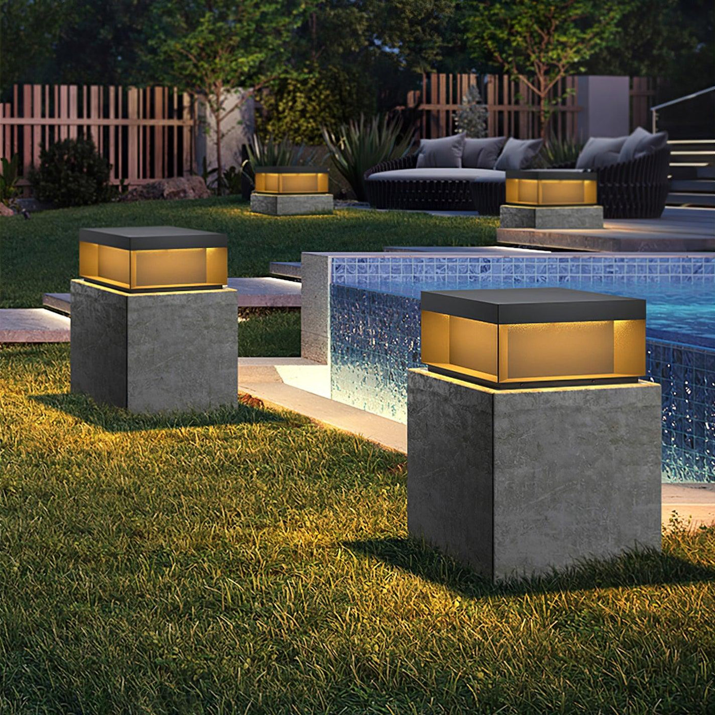 Solar Outdoor Post Light – Weatherproof LED Illumination for Any Landscape