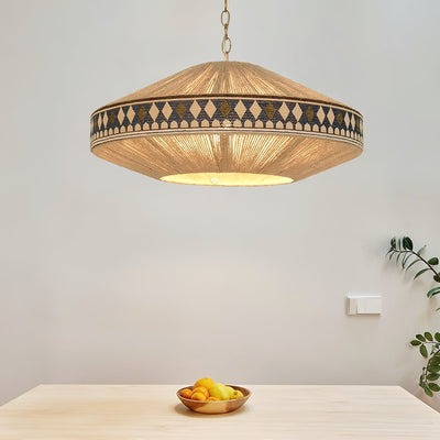 Bohemian Fringe Pendant Light – A Blend of Art and Elegance