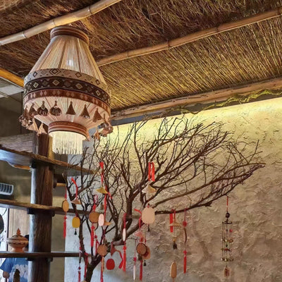 Bohemian Fringe Pendant Light – A Blend of Art and Elegance