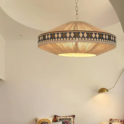 Bohemian Fringe Pendant Light – A Blend of Art and Elegance