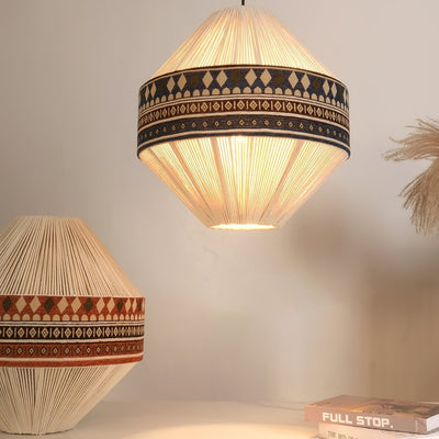 Bohemian Fringe Pendant Light – A Blend of Art and Elegance
