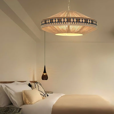 Bohemian Fringe Pendant Light – A Blend of Art and Elegance