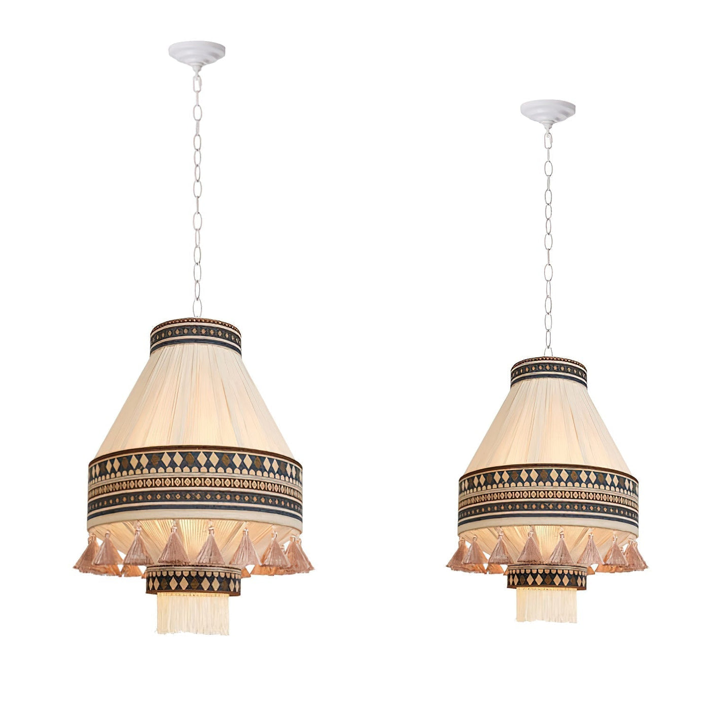 Bohemian Fringe Pendant Light – A Blend of Art and Elegance