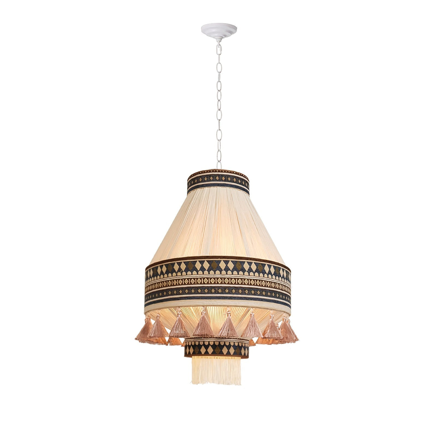 Bohemian Fringe Pendant Light – A Blend of Art and Elegance